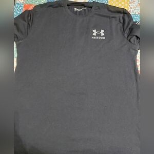 Under Armour Men's Black Freedom Tee